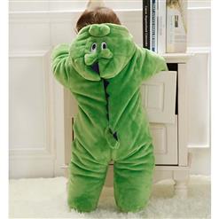 Lovely Green Dinosaur Shape Baby Romper Costume N9797