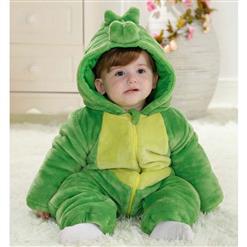 Lovely Green Dinosaur Shape Baby Romper Costume N9797