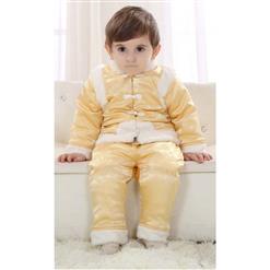 Classical Yellow Baby Tang Suit Costume N9799