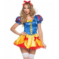 Snow White Fairy Tale Halloween Dress Costume N9839