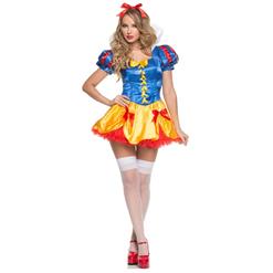 Snow White Fairy Tale Halloween Dress Costume N9839
