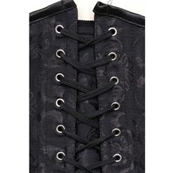 26 Steel Bones Jacquard Weave Overbust Corset N9892