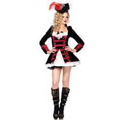 Charming Pirate Captain Costume P2907