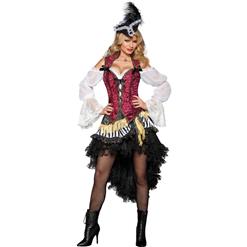 Pirate halloween costumes for women P6810