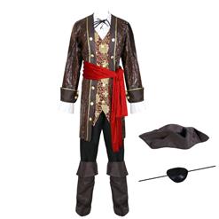 Captain Skullduggery Pirate Costume P7835