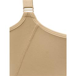 Sexy Nude Underbust Front Zipper Slimming Plus Size Bodyshaper Girdles PT15933