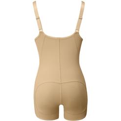 Sexy Nude Underbust Front Zipper Slimming Plus Size Bodyshaper Girdles PT15933