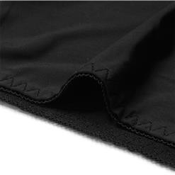 Fashion Black Shorts Elastic Seamless Panties Breathable Female Underwear PT22402