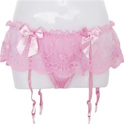 Pink Lace Garter PT7396