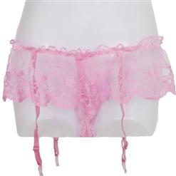 Pink Lace Garter PT7396