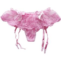 Pink Lace Garter PT7396