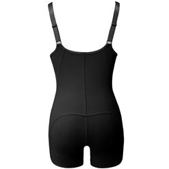 Sexy Black Underbust Front Zipper Slimming Plus Size Bodyshaper Girdles PT15934