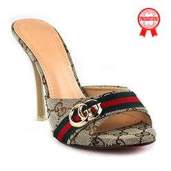 Satin Platform Mules SWH11051