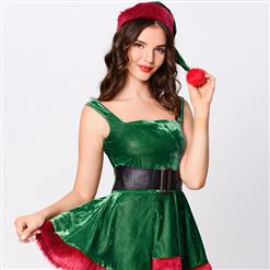 Women's Sexy Adult Elf Christmas Costume XT14997
