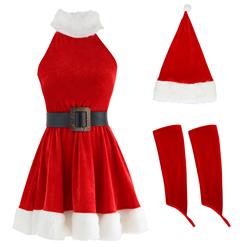 Adult Miss Santa Claus Womens Christmas Costume XT15028