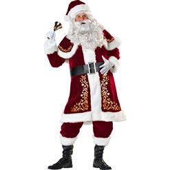 2019 New Batch Jolly Ole St. Nick Santa Costume XT18442