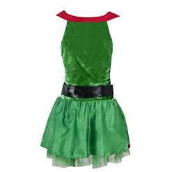 Sexy Elf Santa Little Helper Christmas Costume XT9843