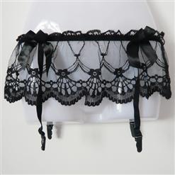 Garter Skirt, black Garter Skirt, sexy Garter Skirt, #J7118