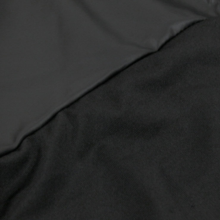Sexy Black Sleeveless V Neck Faux Leather Mini Bodycon Club Dress N16454