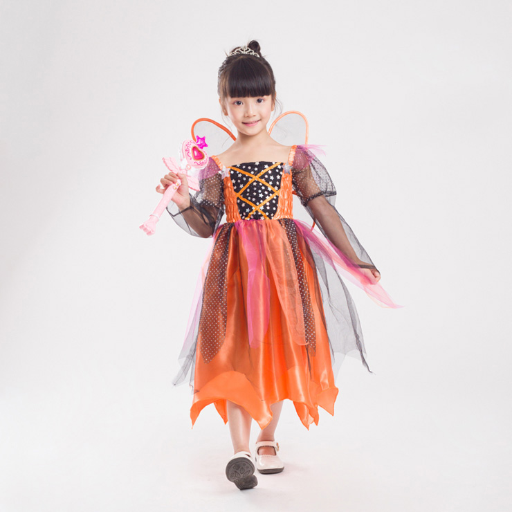 Toddler Pumpkin Witch Costume N5923