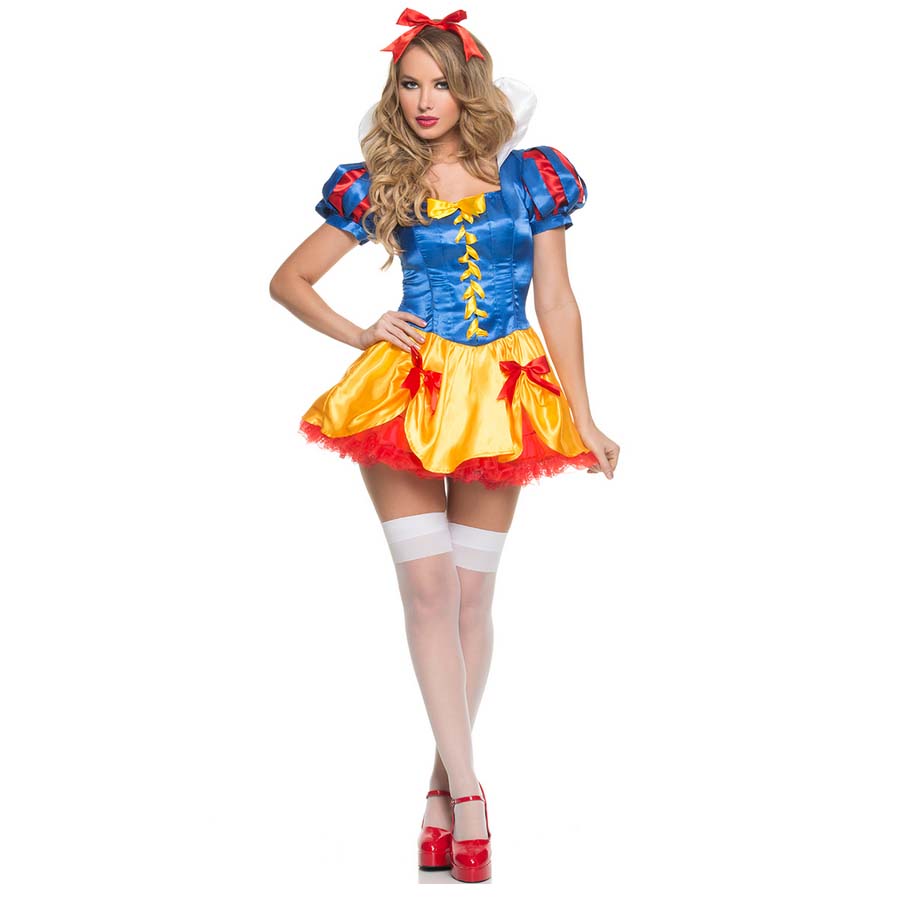 Snow White Fairy Tale Halloween Dress Costume N9839