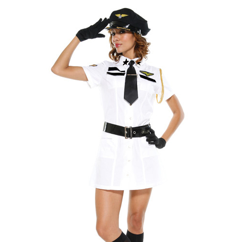 Sexy Captain Mile High Costume P2040